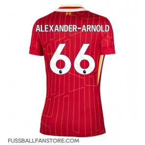 Liverpool Alexander-Arnold #66 Replik Heimtrikot Damen 2024-25 Kurzarm